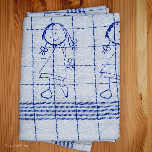 Geschirrtuch Mädchen Frida